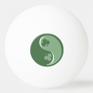 Ierse Shamrocks Yin Yang en Kikker Pingpongballen