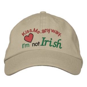 Ierse St. Pat. Hat Geborduurde Pet