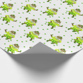 Ierse St. Patrick's Day Gift Cadeaupapier (Hoek)