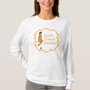 Ierse Stepdans Moeder - Goud T-shirt