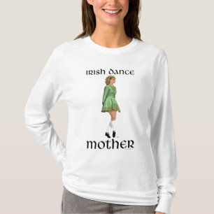 Ierse Stepdans Moeder - Groen T-shirt