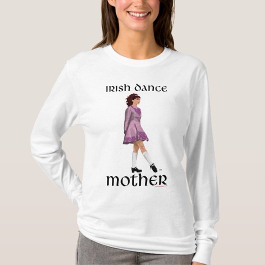 Ierse Stepdans Moeder T-shirt (Voorkant)