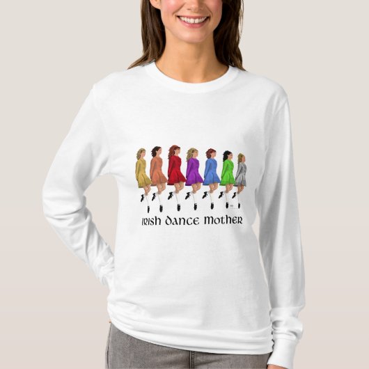 Ierse Stepdans Moeder T-shirt (Voorkant)