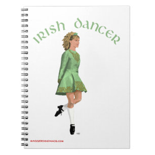 Ierse Stepdanser - Groen Notitieboek