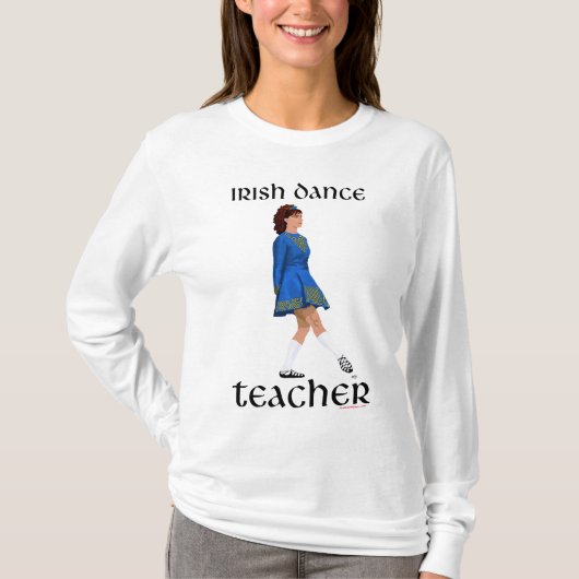 Ierse Stepdansleraar T-shirt (Voorkant)