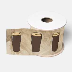 Ierse Stout Bierdrinker Verjaardagstaart Grosgrain Lint