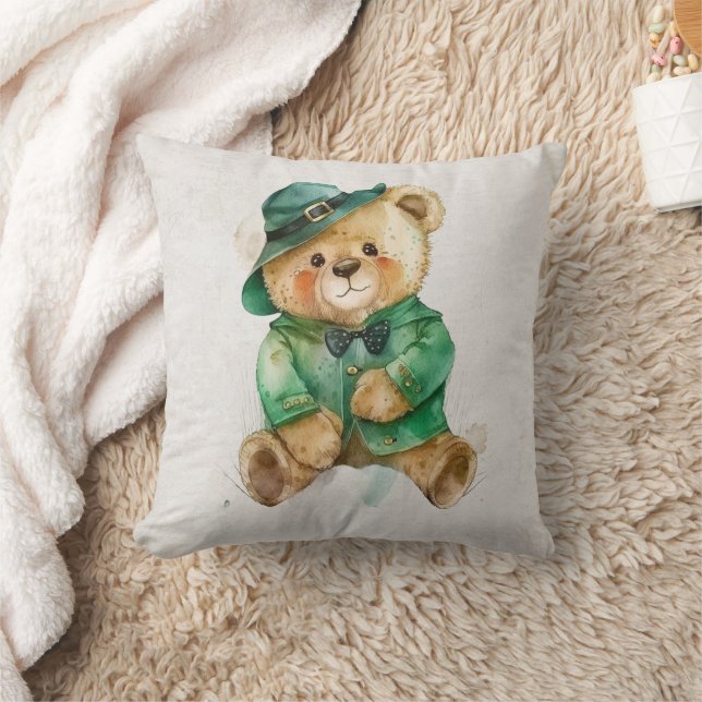 Ierse teddybeer kussen (Deken)