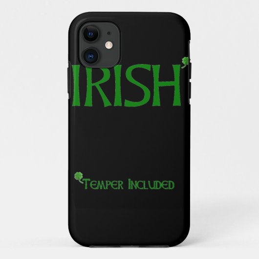 Ierse Temperament Inbegrepen Case-Mate iPhone Case (Achterkant)
