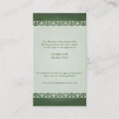 Ierse Traditionele Keltische Cross Bruiloft Informatiekaartje (Voorkant)