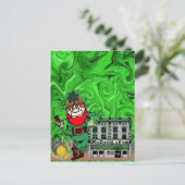 Ierse vakantie briefkaart (Staand voorkant)