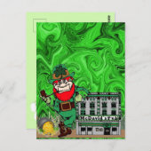 Ierse vakantie briefkaart (Voorkant / Achterkant)