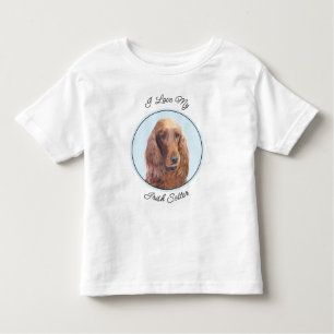Ierse vereffeningskunst - Cute Original Dog Art Kinder Shirts