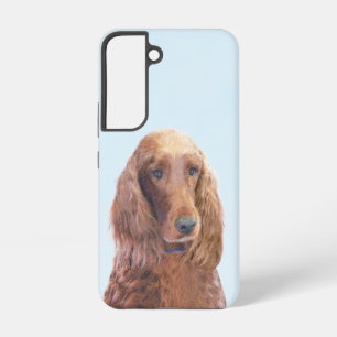 Ierse vereffeningskunst - Cute Original Dog Art Samsung Galaxy Hoesje