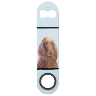 Ierse vereffeningskunst - Cute Original Dog Art Speed Flessenopener