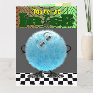 Ierse verjaardag kaart