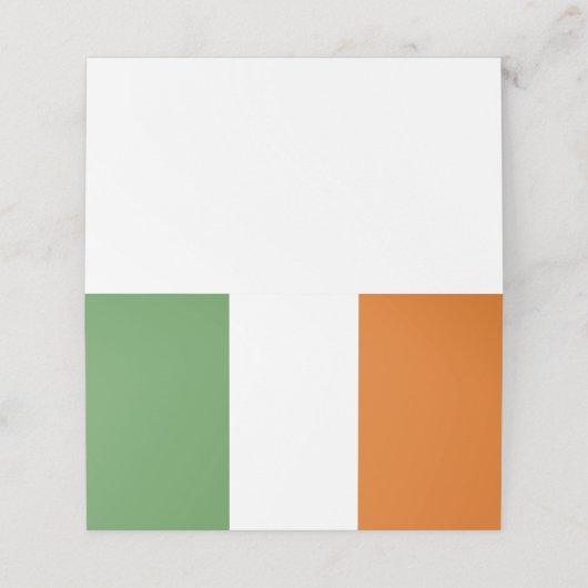 Ierse vlag (Buitenkant ongevouwen)