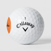Ierse vlag Aangepaste naam cwb gbcnt Golfballen (Logo)