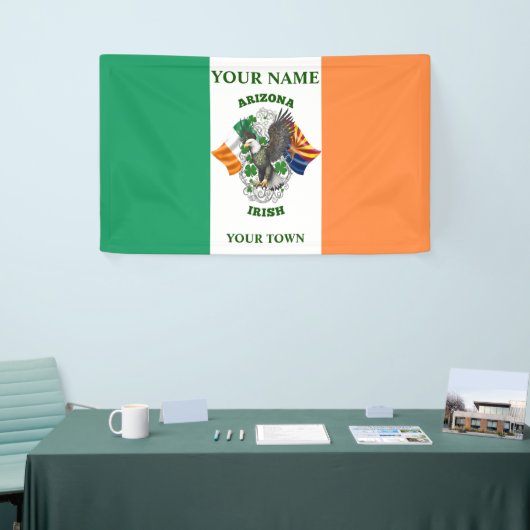 Ierse vlag - Arizona Irish Spandoek (Beurs)