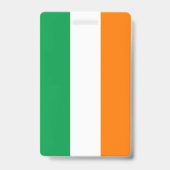 Ierse vlag badge (Achterkant)