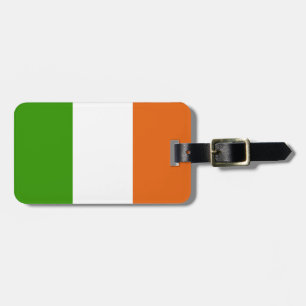 Ierse vlag bagagelabel