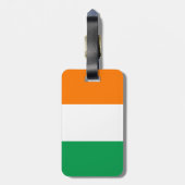 Ierse vlag bagagelabel (Achterkant verticaal)