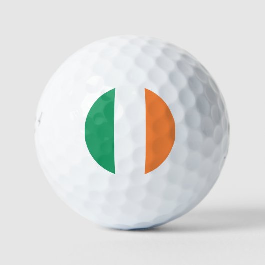 Ierse vlag be6 gbcnt golfballen (Voorkant)