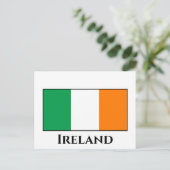 Ierse vlag briefkaart (Staand voorkant)