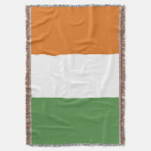 Ierse vlag deken (Voorkant Verticaal)