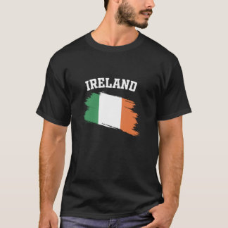 Ierse Vlag Dublin Vakantie Ierland Souvenirs Cadea T-shirt