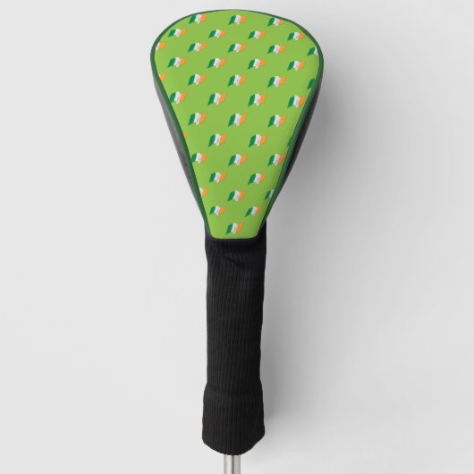 Ierse vlag golfheadcover (Voorkant)