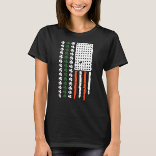 Ierse vlag Grappige St Patty S Day Bijpassende Gro T-shirt
