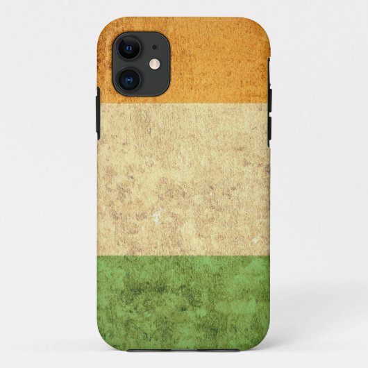 Ierse vlag - Grunge Case-Mate iPhone Case (Achterkant)
