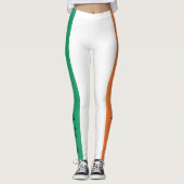 Ierse vlag Ierland Leggings arct (Voorkant)