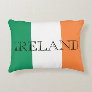 Ierse vlag Ierland overlay tpcn Accent Kussen