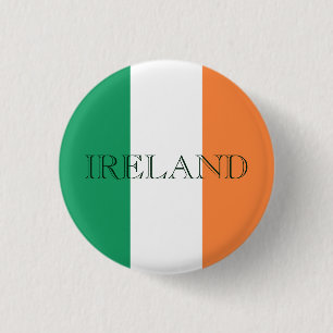 Ierse vlag Ierland pbcn Ronde Button 3,2 Cm