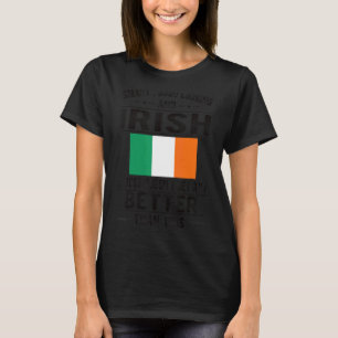 Ierse vlag Ierland roet T-shirt