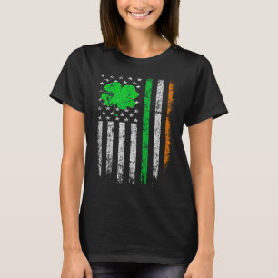  Ierse vlag Ierland Shamrock St Pa T-shirt