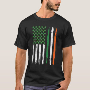 Ierse vlag Ierland vlag Happy St Patricks T-shirt