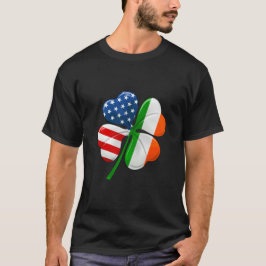 Ierse vlag Ierland vlag ST PATRICKS DAAG T-shirt