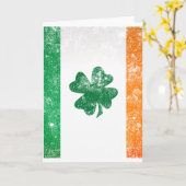 Ierse Vlag Kaart (Gele Bloem)