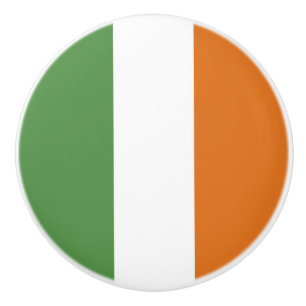 Ierse vlag keramische knop
