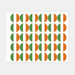 Ierse vlag labels