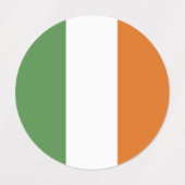 Ierse vlag labels (Design 2)