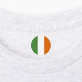 Ierse vlag labels (Aangebracht)