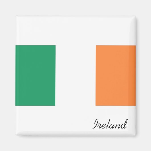 Ierse vlag magneet (Voorkant)