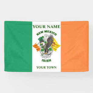 Ierse vlag - New Mexico Irish Spandoek