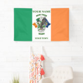 Ierse vlag - New York Irish Spandoek (Insitu)