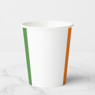 Ierse vlag papieren bekers