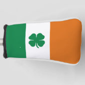 Ierse vlag Patriotic Ireland Flag Golfheadcover (Voorkant)