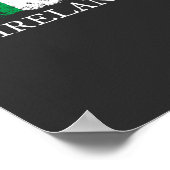 Ierse vlag poster (Hoek)
